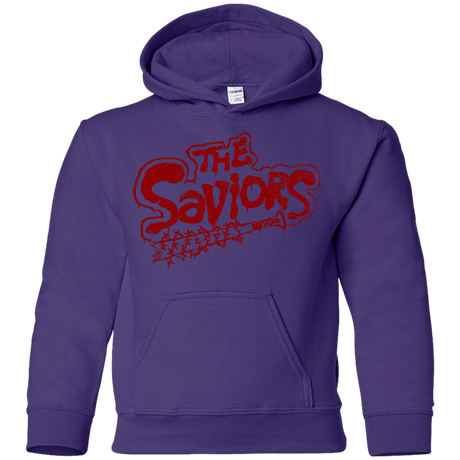 Sweatshirts Purple / YS The Saviors Youth Hoodie