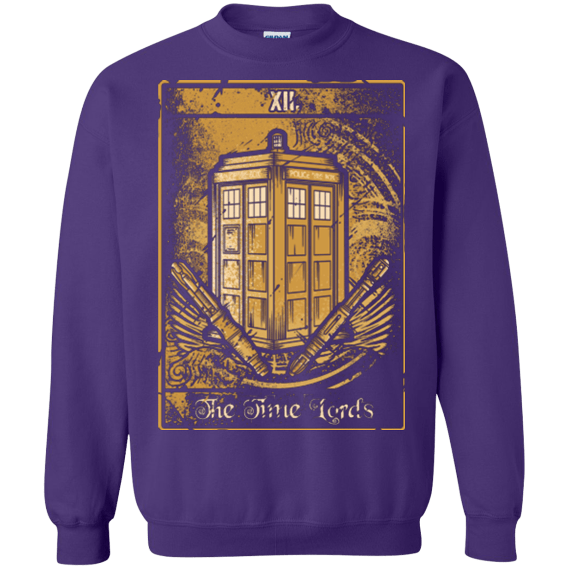 Sweatshirts Purple / Small THE TIME LORDS Crewneck Sweatshirt