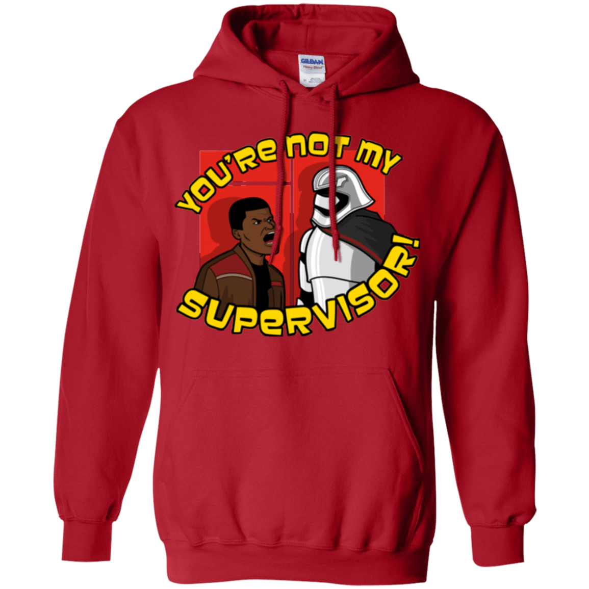 Sweatshirts Red / Small The Tunt Awakens Pullover Hoodie