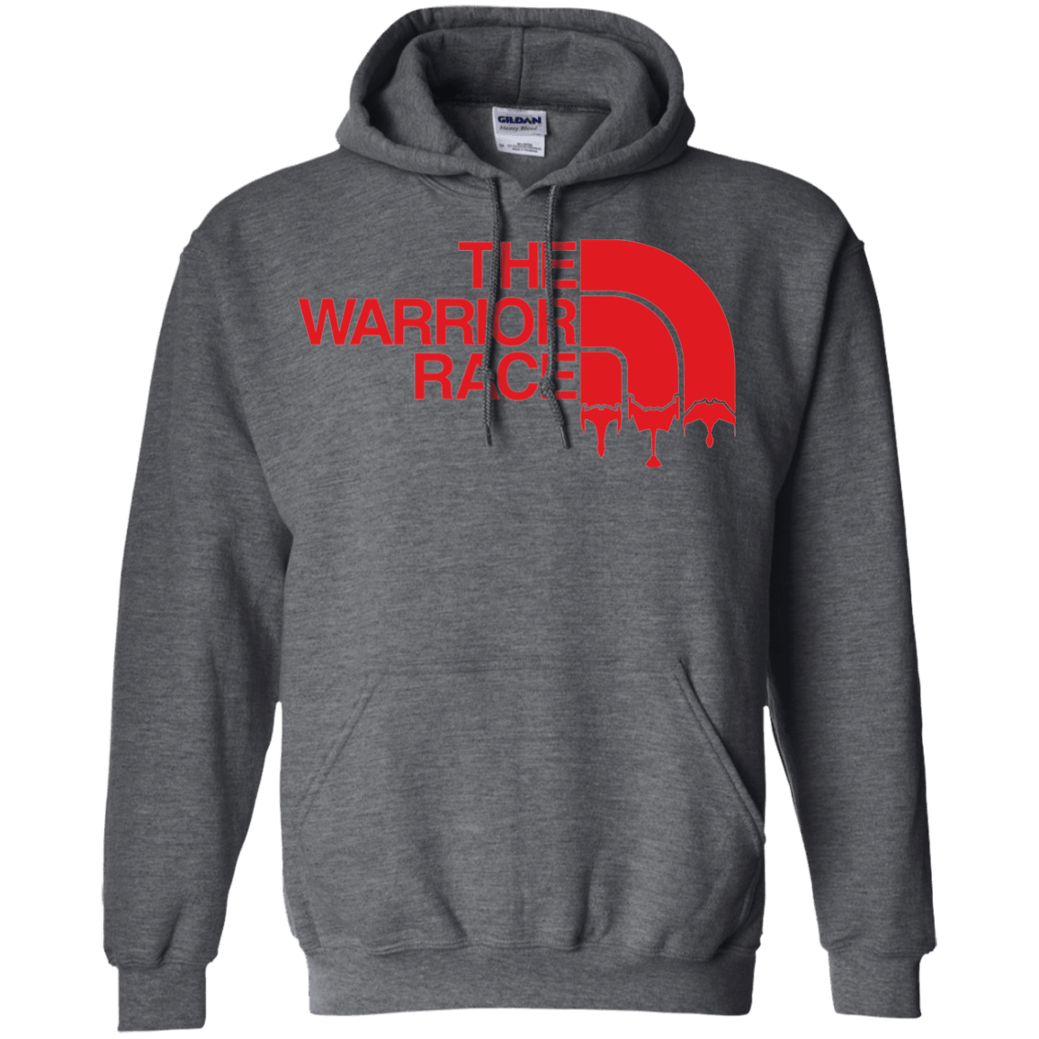 Sweatshirts Dark Heather / Small THE WARRIOR RACE Pullover Hoodie