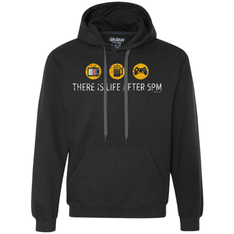 Sweatshirts Black / Small There Is Life After 5PM Premium Fleece Hoodie