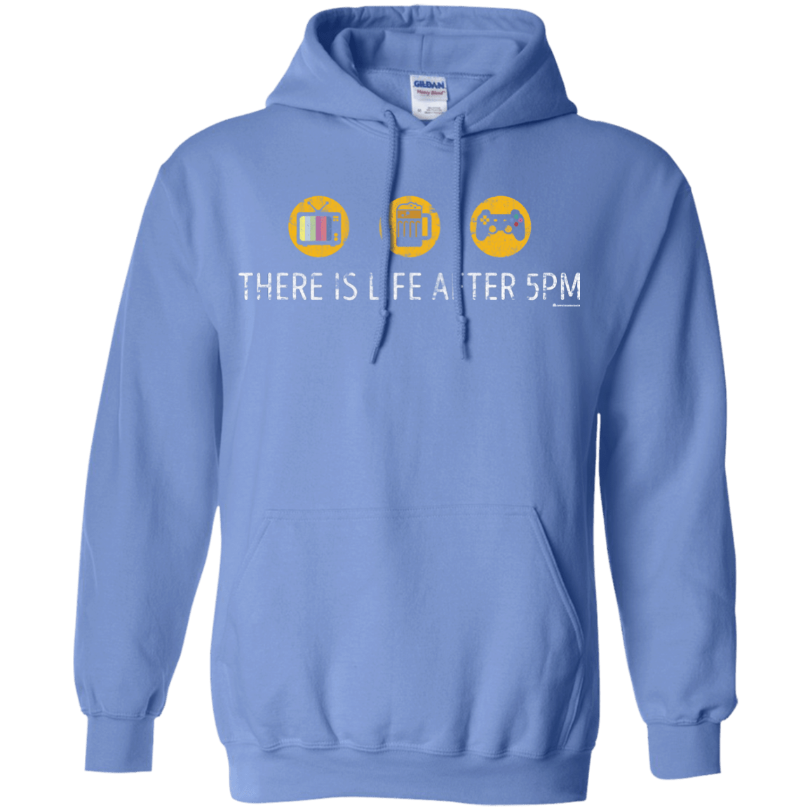 Sweatshirts Carolina Blue / Small There Is Life After 5PM Pullover Hoodie