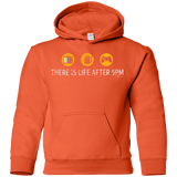 Sweatshirts Orange / YS There Is Life After 5PM Youth Hoodie