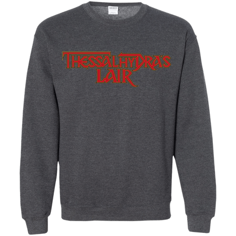 Sweatshirts Dark Heather / S Thessalhydras Lair Crewneck Sweatshirt