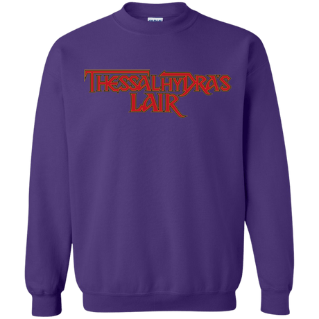 Sweatshirts Purple / S Thessalhydras Lair Crewneck Sweatshirt