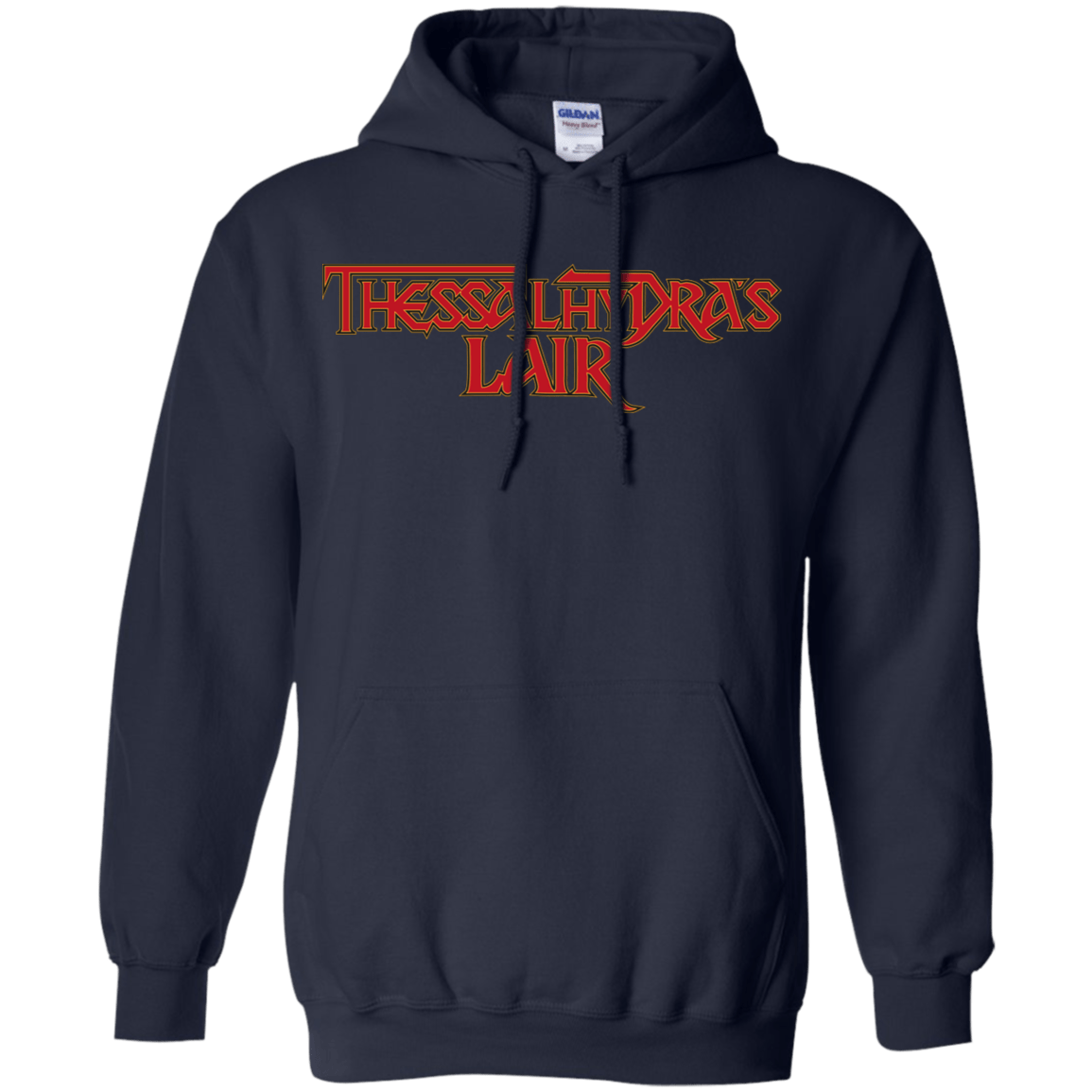 Sweatshirts Navy / S Thessalhydras Lair Pullover Hoodie