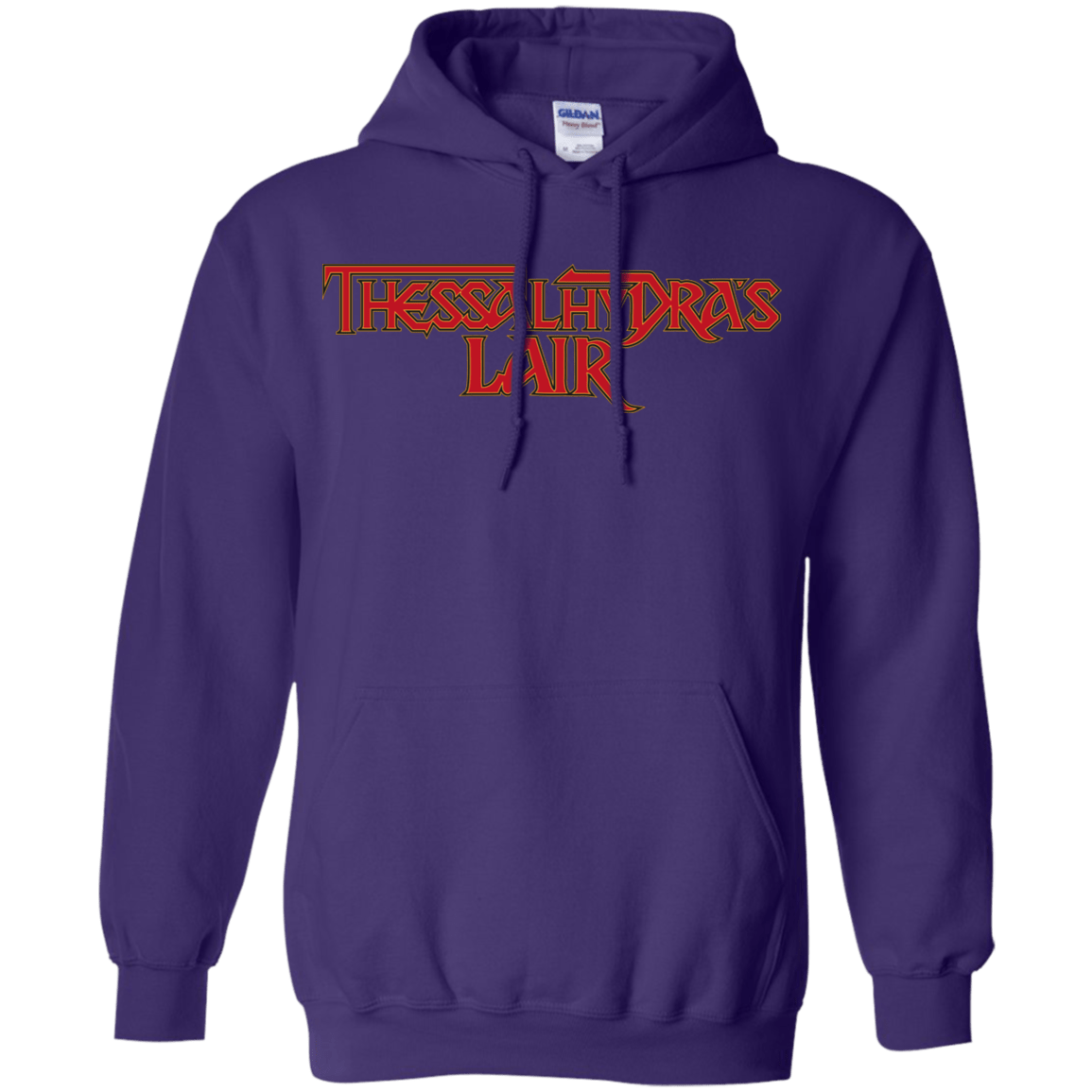 Sweatshirts Purple / S Thessalhydras Lair Pullover Hoodie