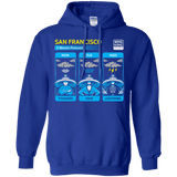 Sweatshirts Royal / Small Three Storms Pullover Hoodie