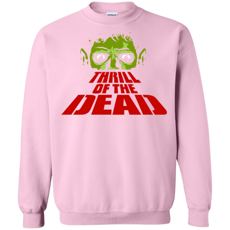 Sweatshirts Light Pink / Small Thrill of the Dead Crewneck Sweatshirt