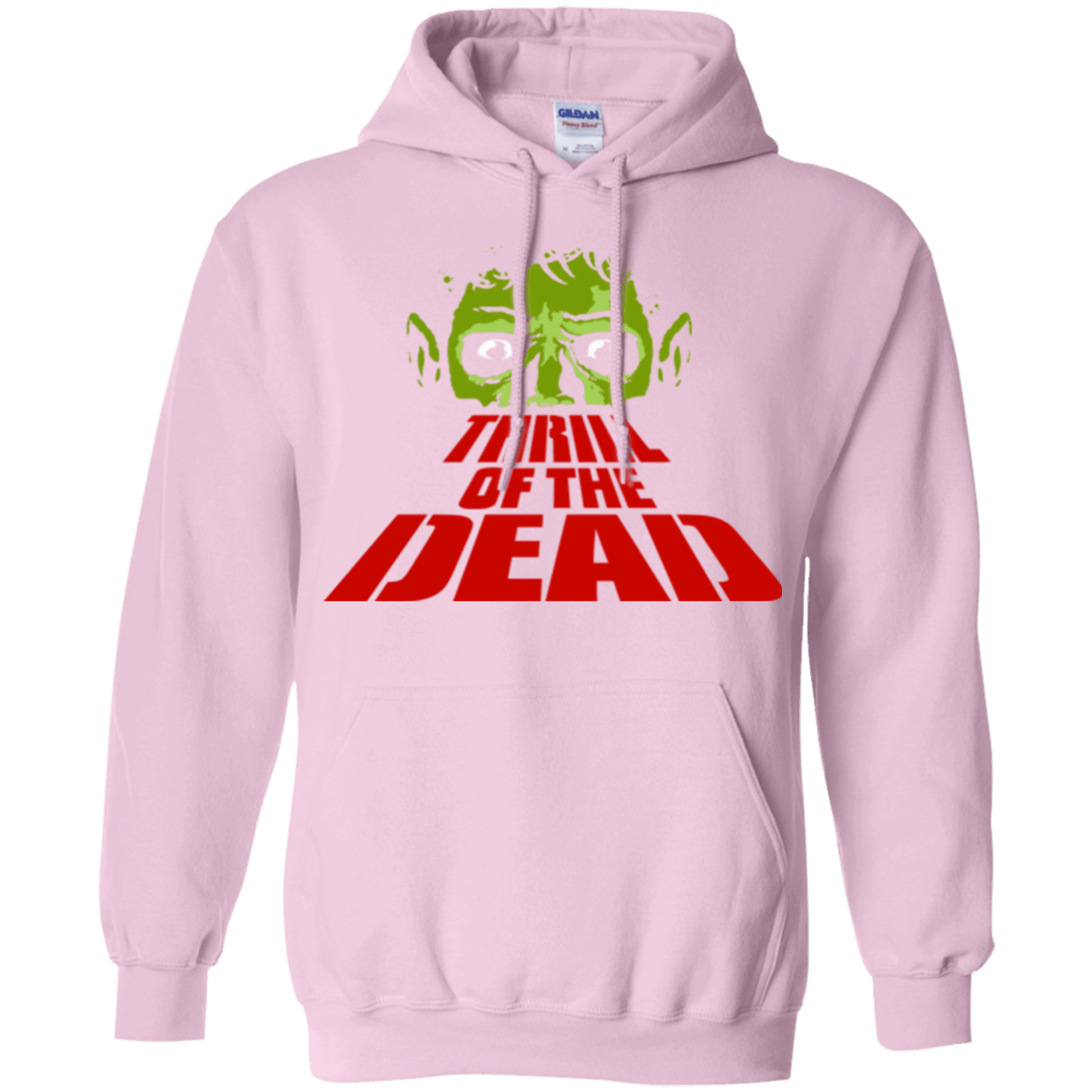 Sweatshirts Light Pink / Small Thrill of the Dead Pullover Hoodie