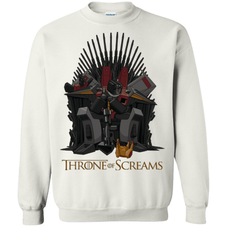 Sweatshirts White / Small Throne Of Screams Crewneck Sweatshirt