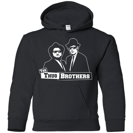Sweatshirts Black / YS Thug Brothers Youth Hoodie