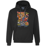 Sweatshirts Black / S Time Loops Premium Fleece Hoodie