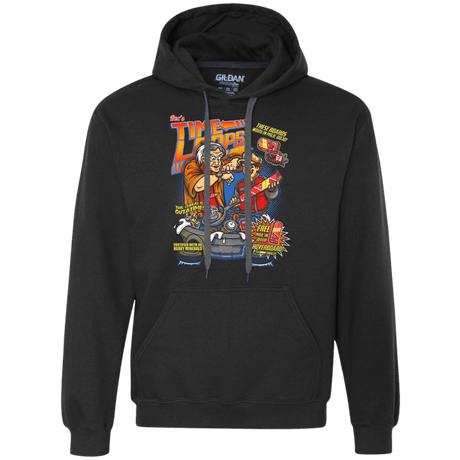 Sweatshirts Black / S Time Loops Premium Fleece Hoodie