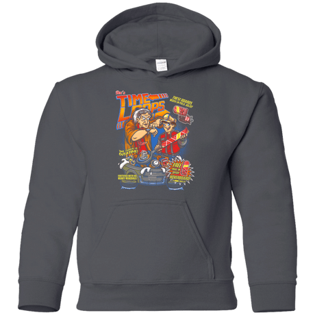 Sweatshirts Charcoal / YS Time Loops Youth Hoodie