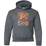 Sweatshirts Dark Heather / YS Time Loops Youth Hoodie