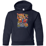 Sweatshirts Navy / YS Time Loops Youth Hoodie