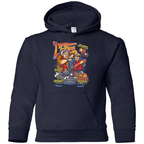 Sweatshirts Navy / YS Time Loops Youth Hoodie