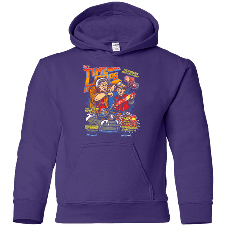 Sweatshirts Purple / YS Time Loops Youth Hoodie