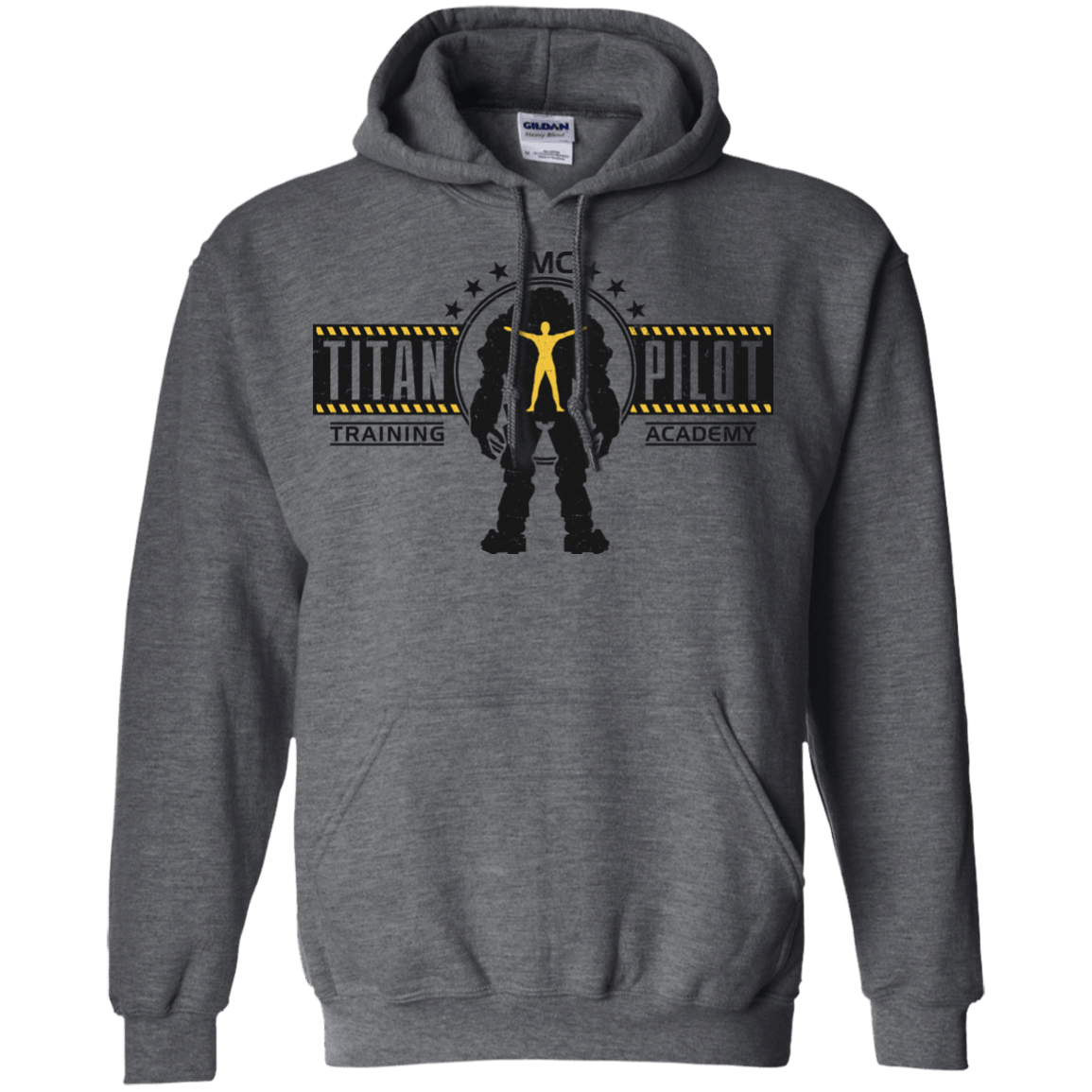 Sweatshirts Dark Heather / S Titan Pilot Pullover Hoodie