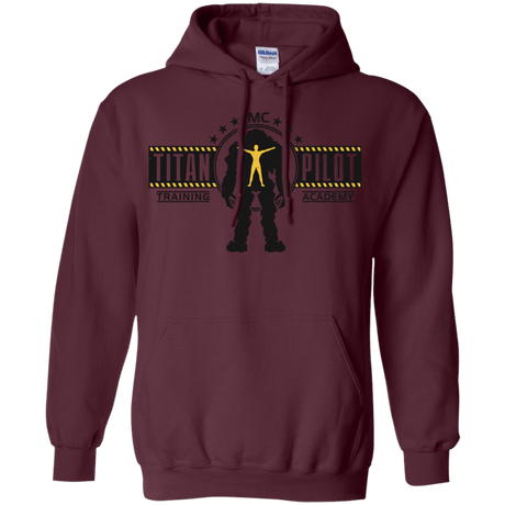 Sweatshirts Maroon / S Titan Pilot Pullover Hoodie