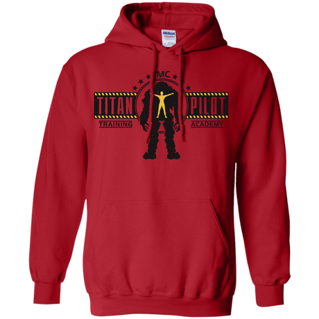Sweatshirts Red / S Titan Pilot Pullover Hoodie
