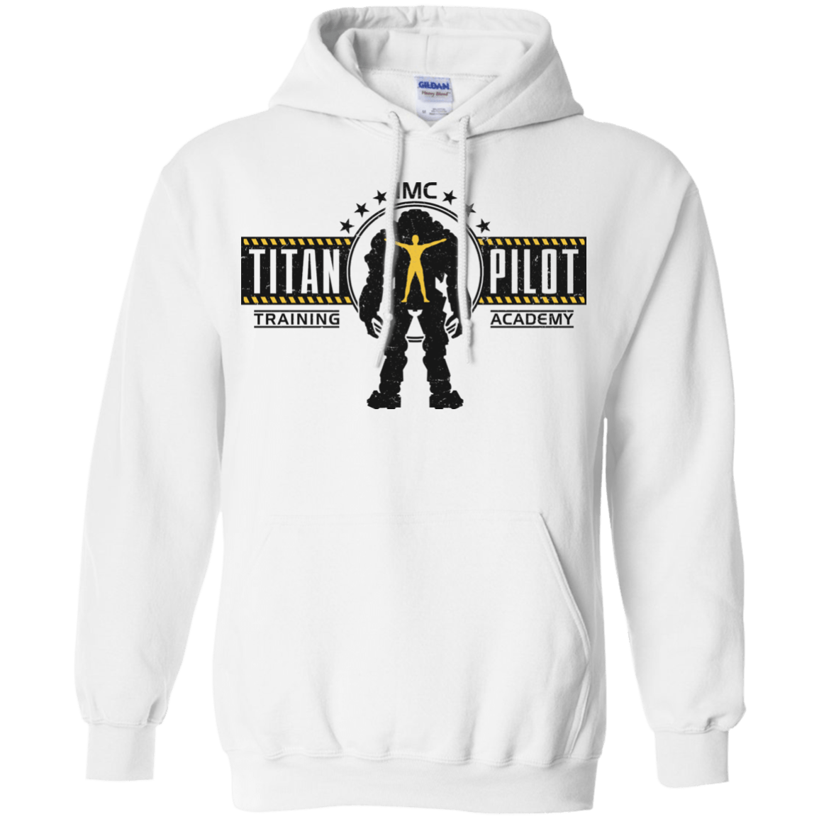 Sweatshirts White / S Titan Pilot Pullover Hoodie