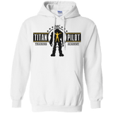 Sweatshirts White / S Titan Pilot Pullover Hoodie