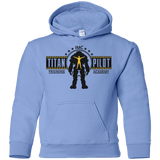 Sweatshirts Carolina Blue / YS Titan Pilot Youth Hoodie