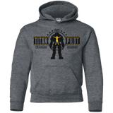 Sweatshirts Dark Heather / YS Titan Pilot Youth Hoodie