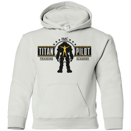 Sweatshirts White / YS Titan Pilot Youth Hoodie