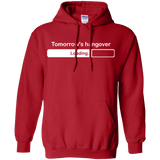 Sweatshirts Red / Small Tomorrow's hangover Pullover Hoodie