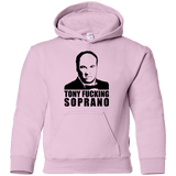Sweatshirts Light Pink / YS Tony Fucking Soprano Youth Hoodie