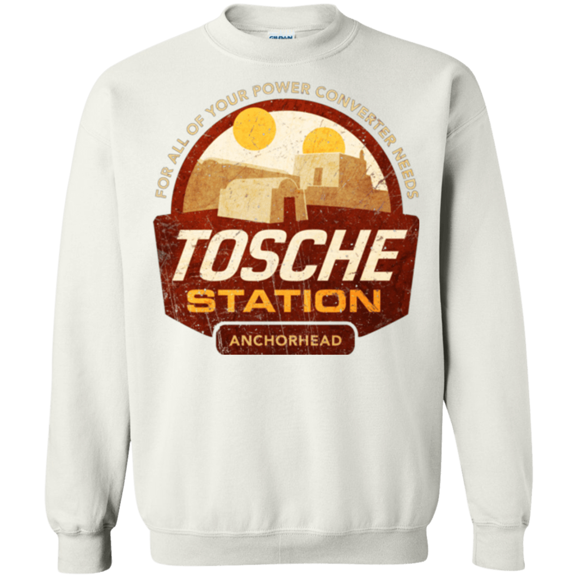 Sweatshirts White / Small Tosche Station Crewneck Sweatshirt