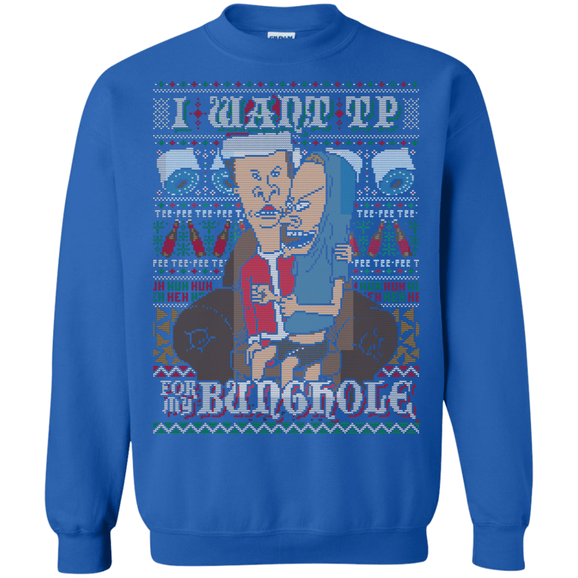 Sweatshirts Royal / S TP FOR XMAS Crewneck Sweatshirt