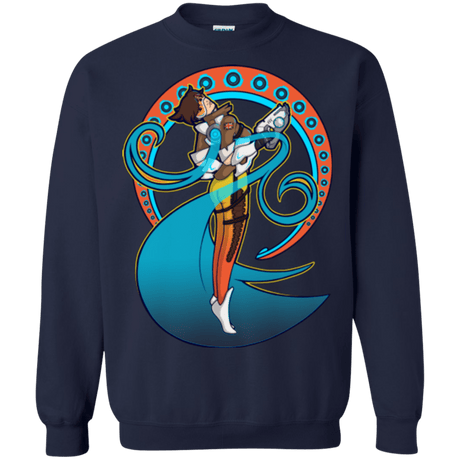 Sweatshirts Navy / Small Tracer Nouveau Crewneck Sweatshirt