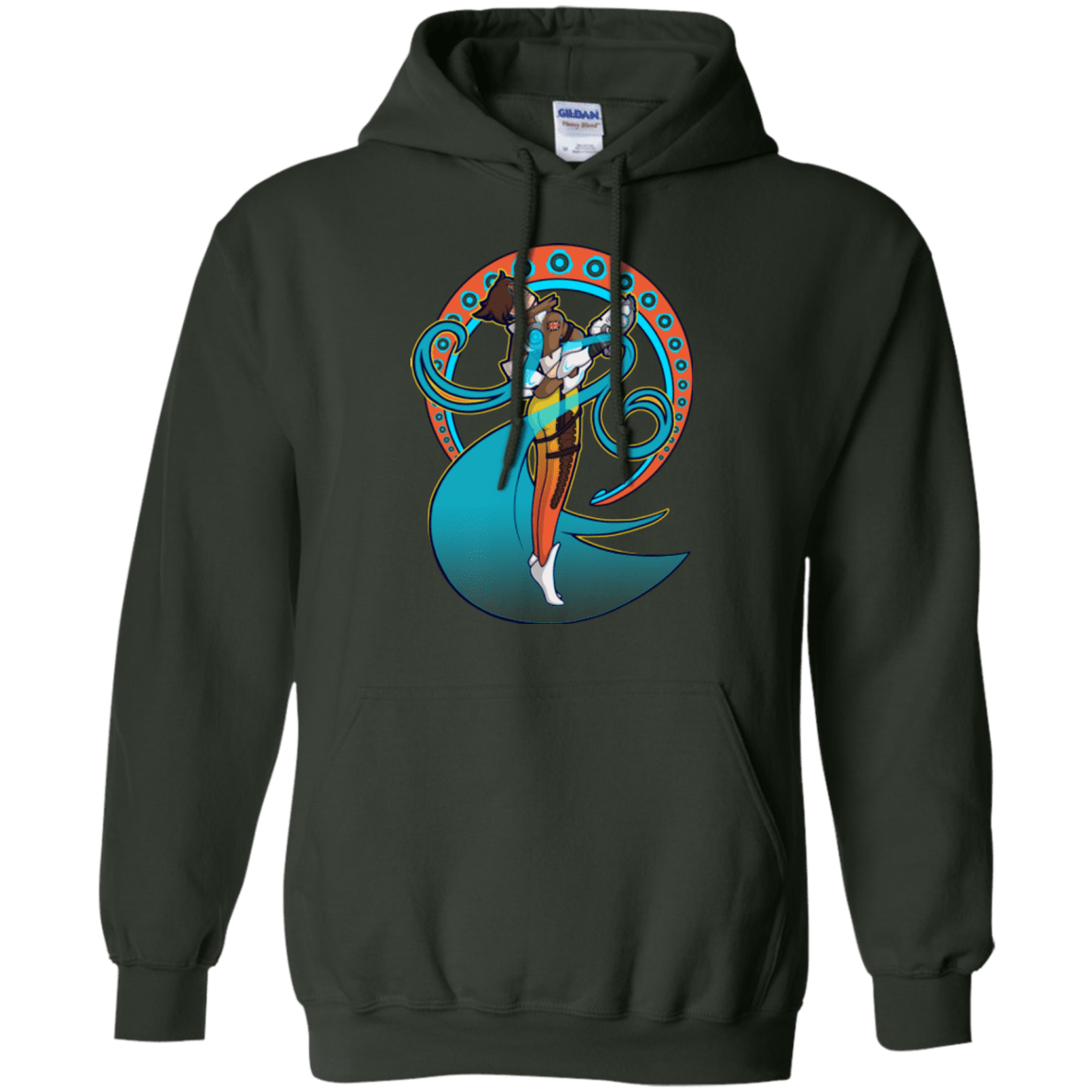 Sweatshirts Forest Green / Small Tracer Nouveau Pullover Hoodie