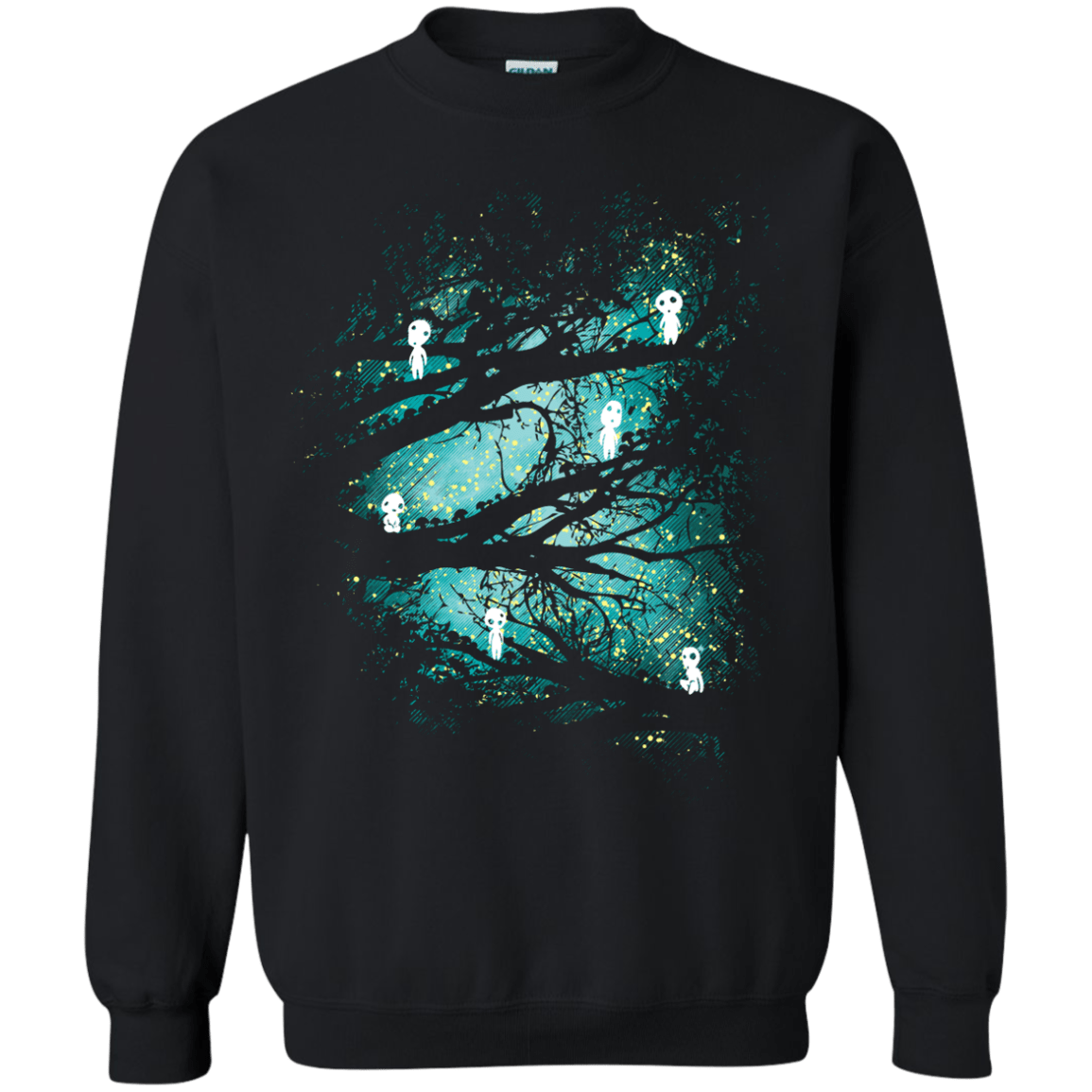 Sweatshirts Black / S Tree Spirits Crewneck Sweatshirt