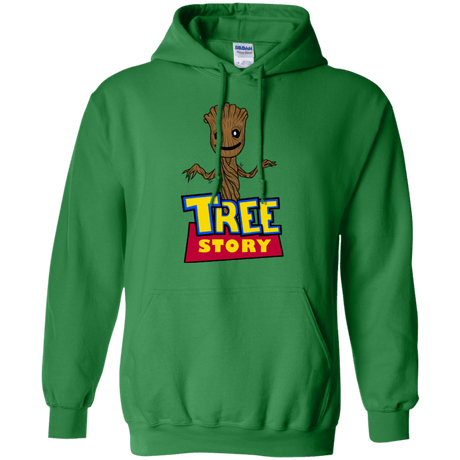 Sweatshirts Irish Green / Small TREE STORY Pullover Hoodie