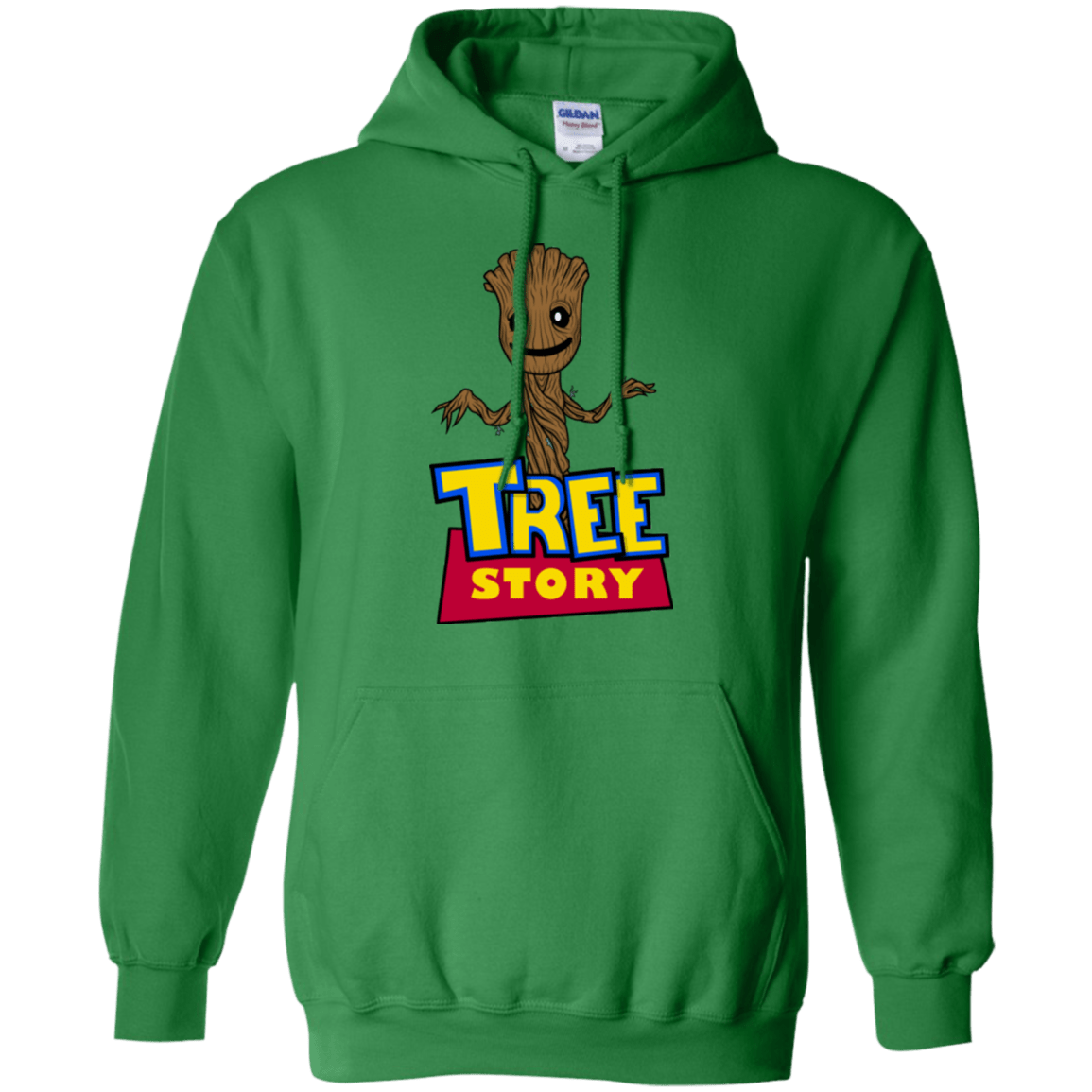 Sweatshirts Irish Green / Small TREE STORY Pullover Hoodie