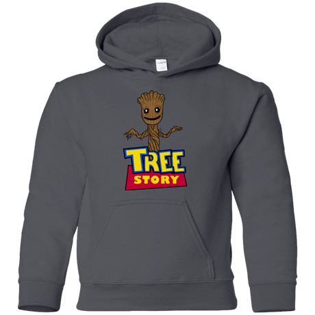 Sweatshirts Charcoal / YS TREE STORY Youth Hoodie