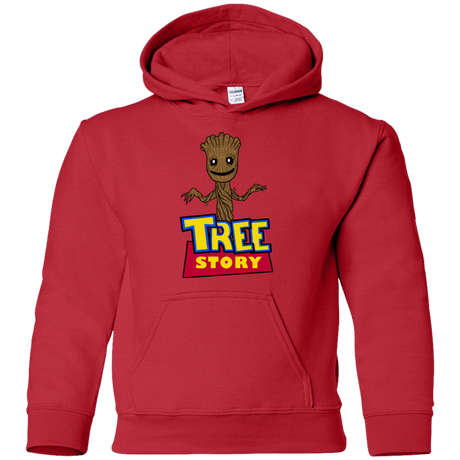 Sweatshirts Red / YS TREE STORY Youth Hoodie