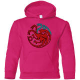 Sweatshirts Heliconia / YS Trinity of fire and ice V2 Youth Hoodie