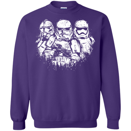 Sweatshirts Purple / Small Troopers Crewneck Sweatshirt