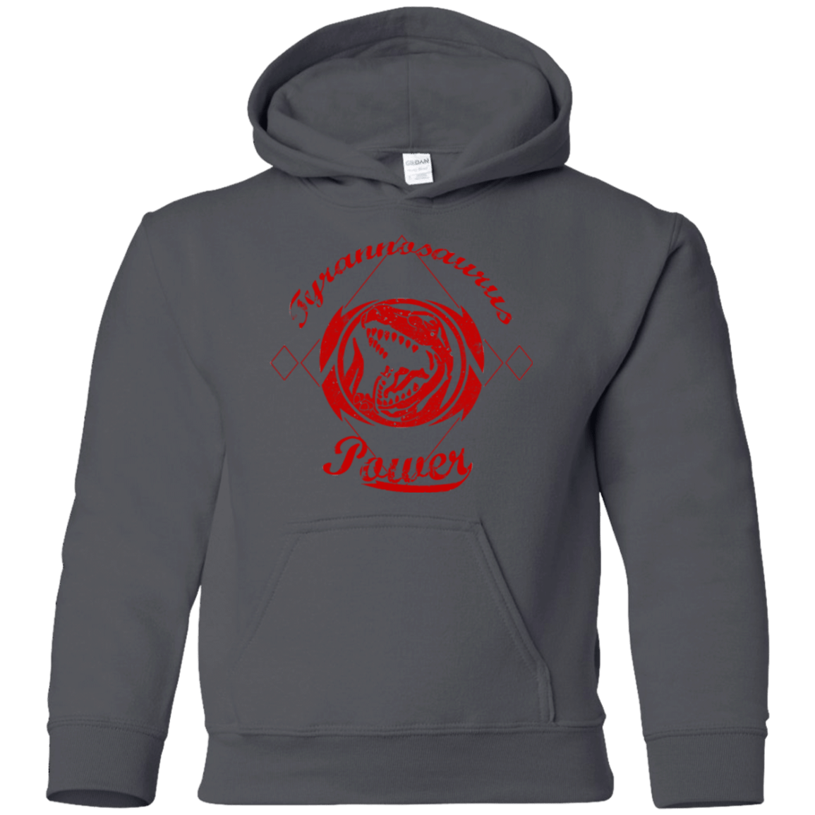 Sweatshirts Charcoal / YS Tyrannosaurus Youth Hoodie