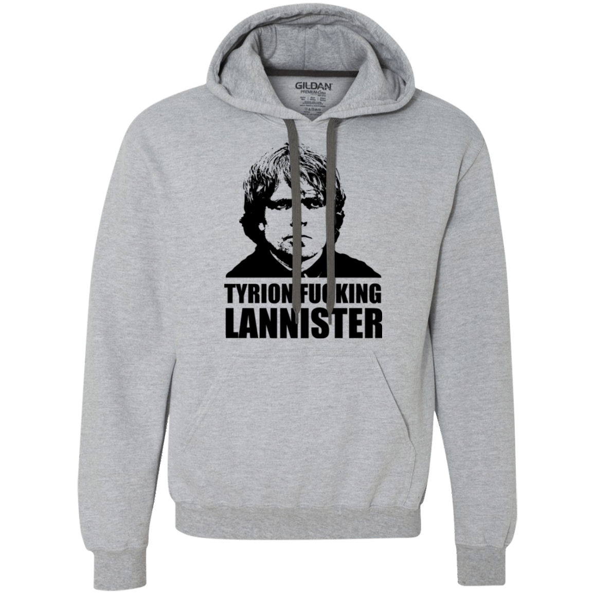Sweatshirts Sport Grey / Small Tyrion fucking Lannister Premium Fleece Hoodie