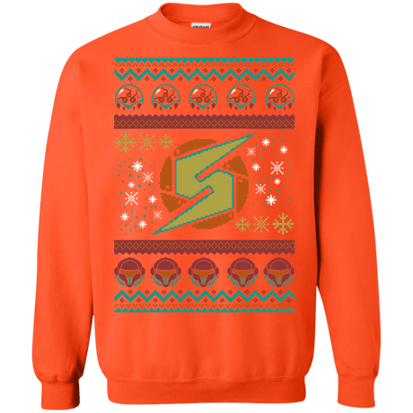 Sweatshirts Orange / Small UGLY METROID Crewneck Sweatshirt