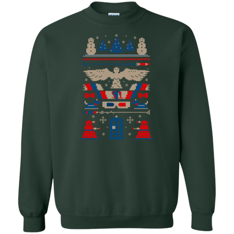 Sweatshirts Forest Green / Small Ugly Who Sweater Crewneck Sweatshirt