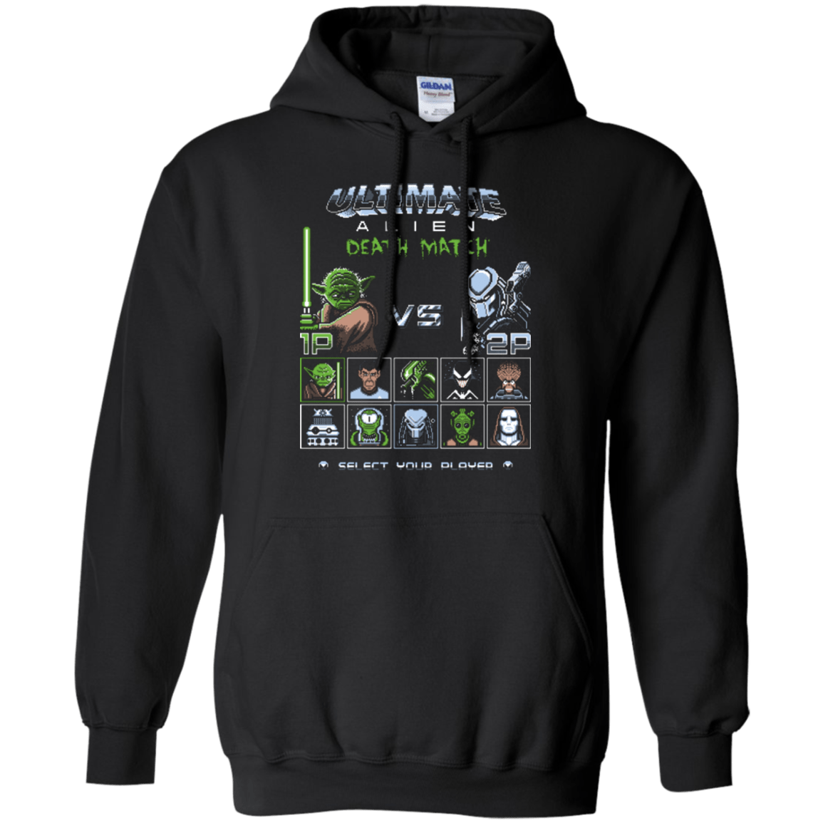 Sweatshirts Black / Small Ultimate alien deathmatch Pullover Hoodie