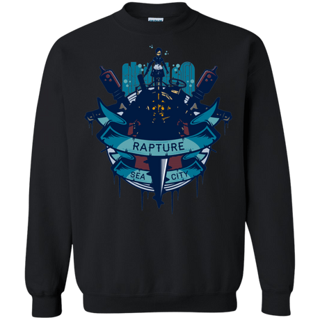 Sweatshirts Black / S Under The Sea Crewneck Sweatshirt